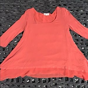 Pinkish Long-Sleeve T-Shirt